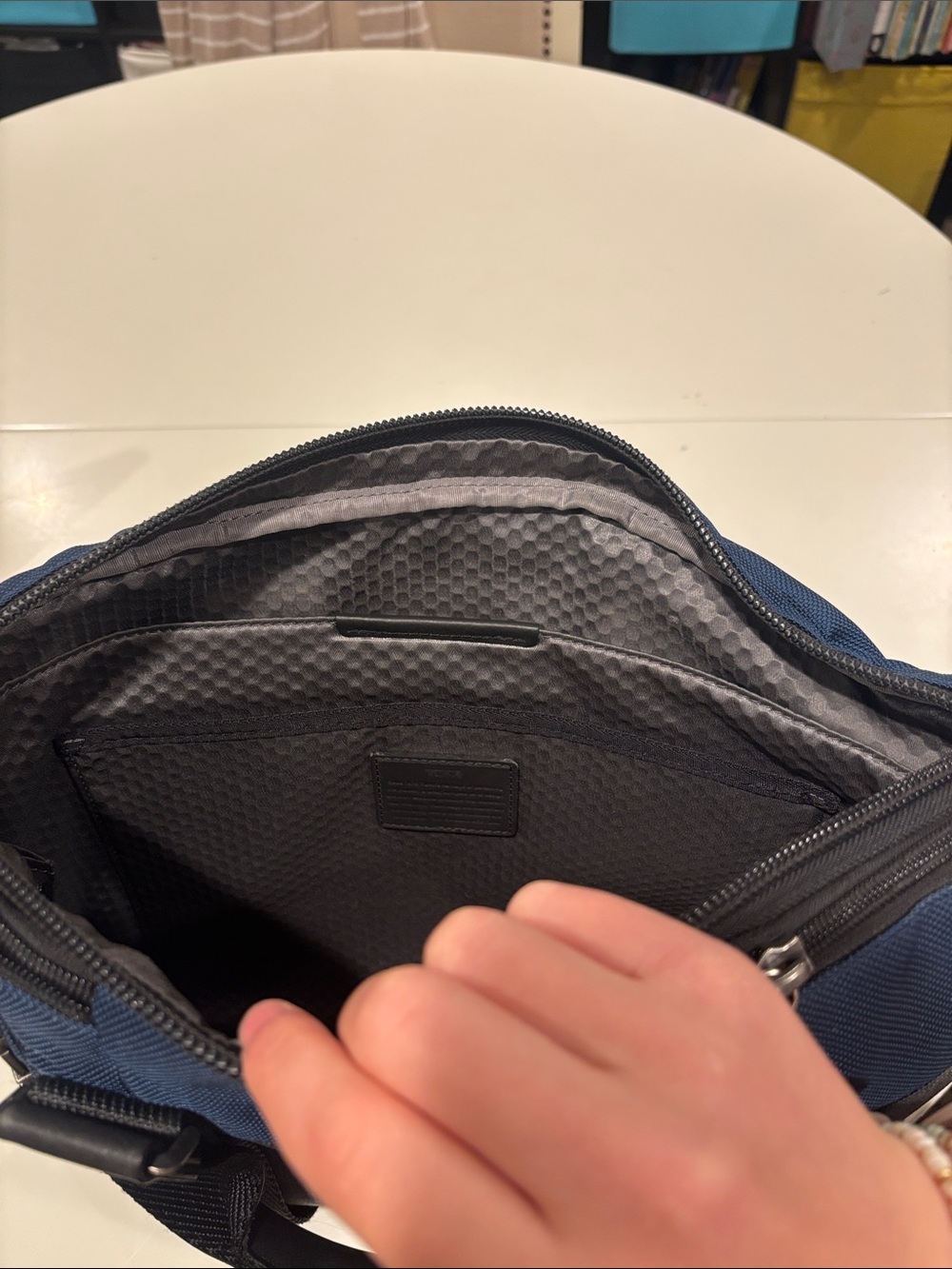 TUMI Alpha Bravo Aviano Slim Briefcase - Picture 4 of 14
